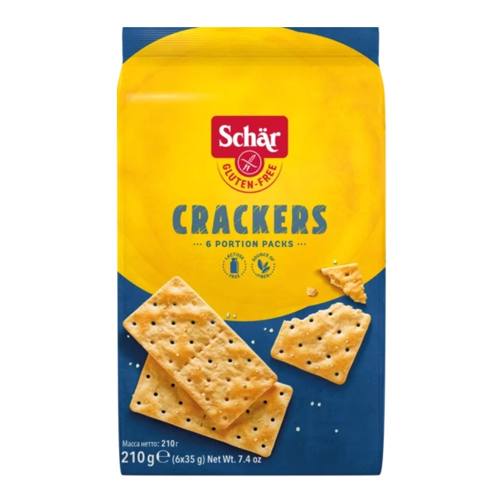 SCHAR CRACKERS S/ GLUTEN 210GR.
