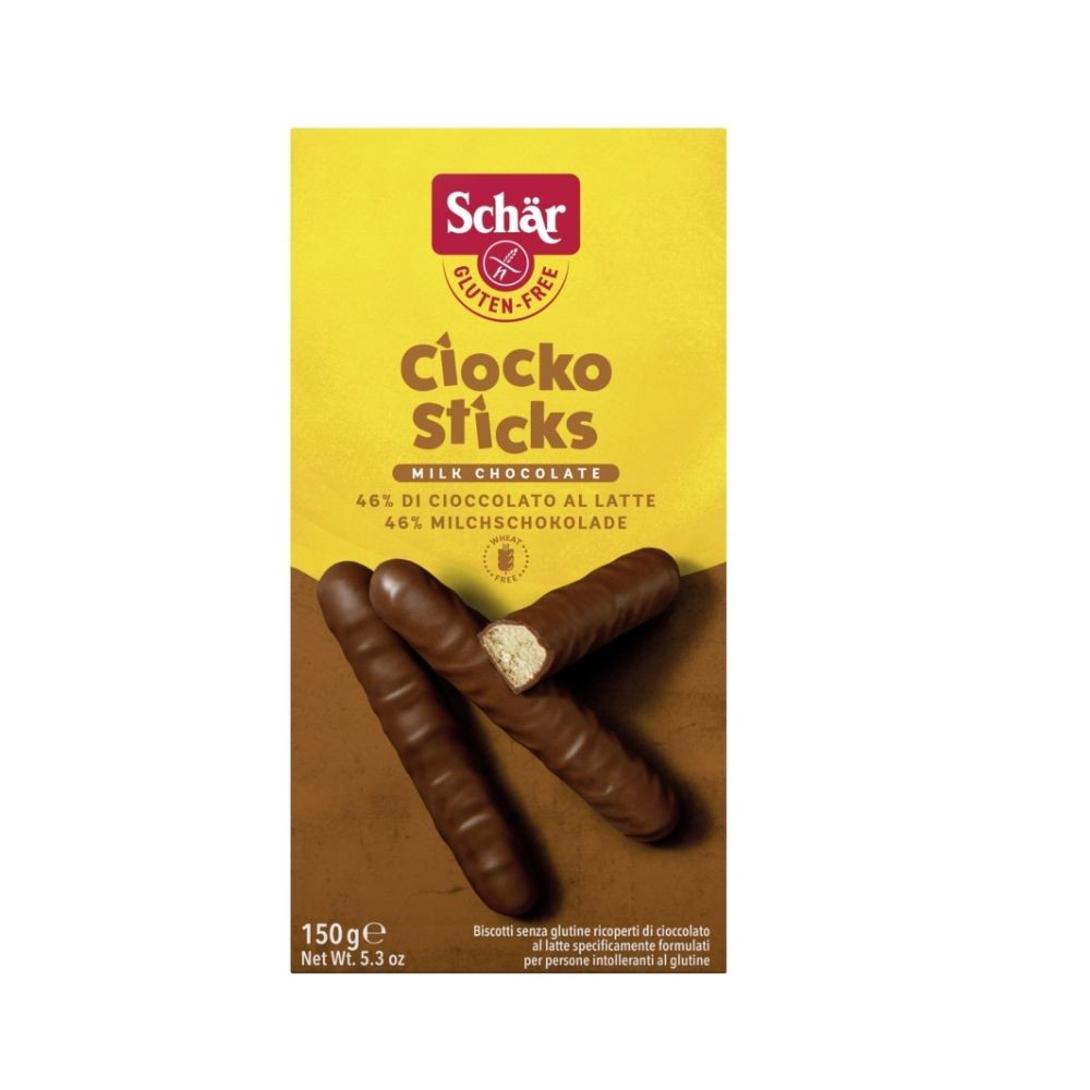 SCHAR CIOCKO STICKS S/GLUTEN 150GR