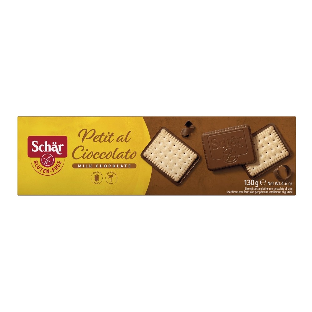 SCHAR GALLETA PETIT AL CIOCCOLATO S/GLUTEN 130GR.