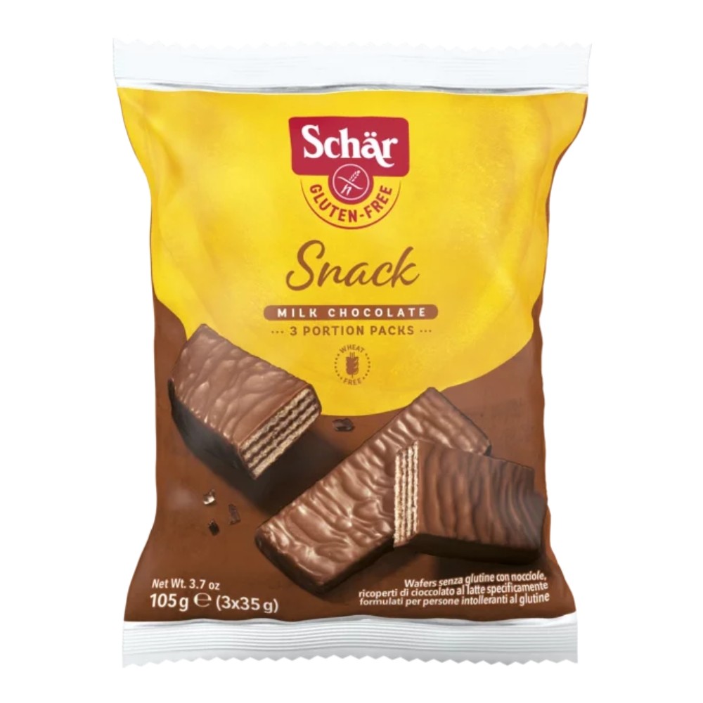 SCHAR SNACK BARQUILLO CHOCO 3UND. 105GR.