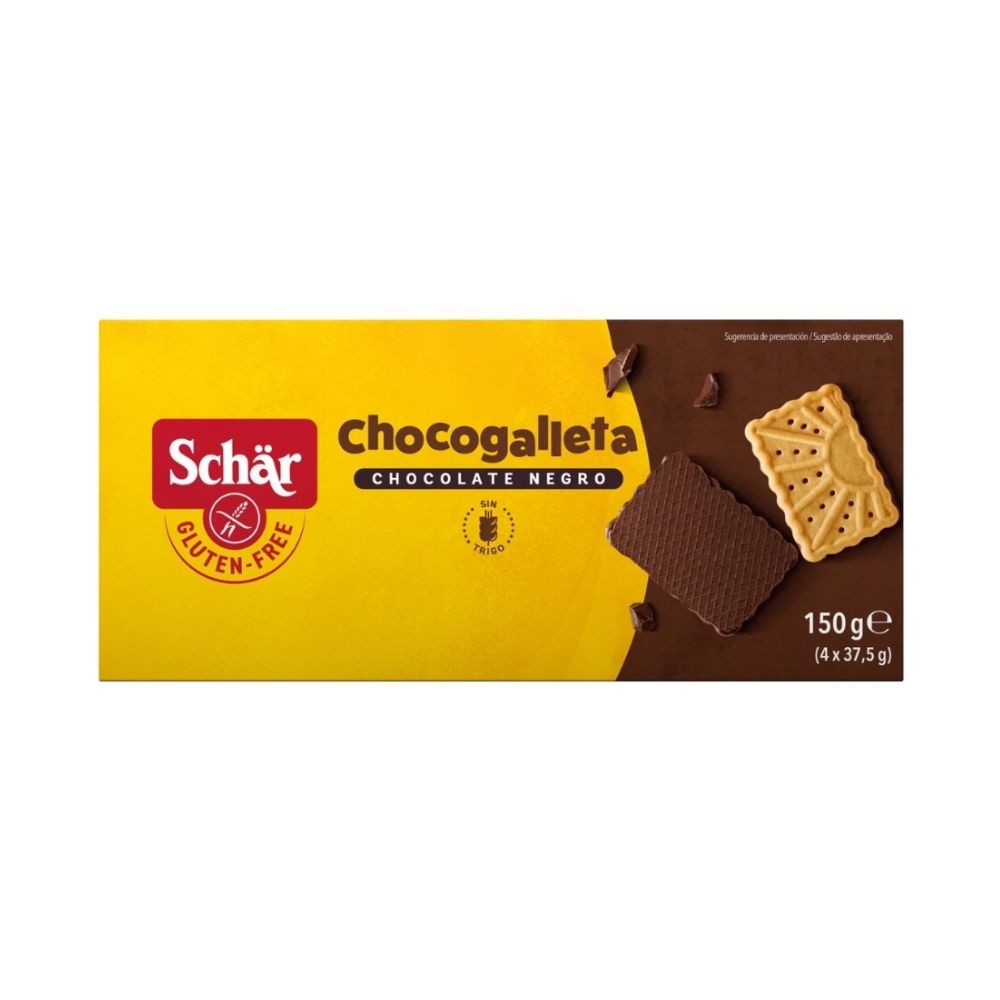 SCHAR CHOCOGALLETA (BISCOTTI CIOCCOL) S/GLT 150GR