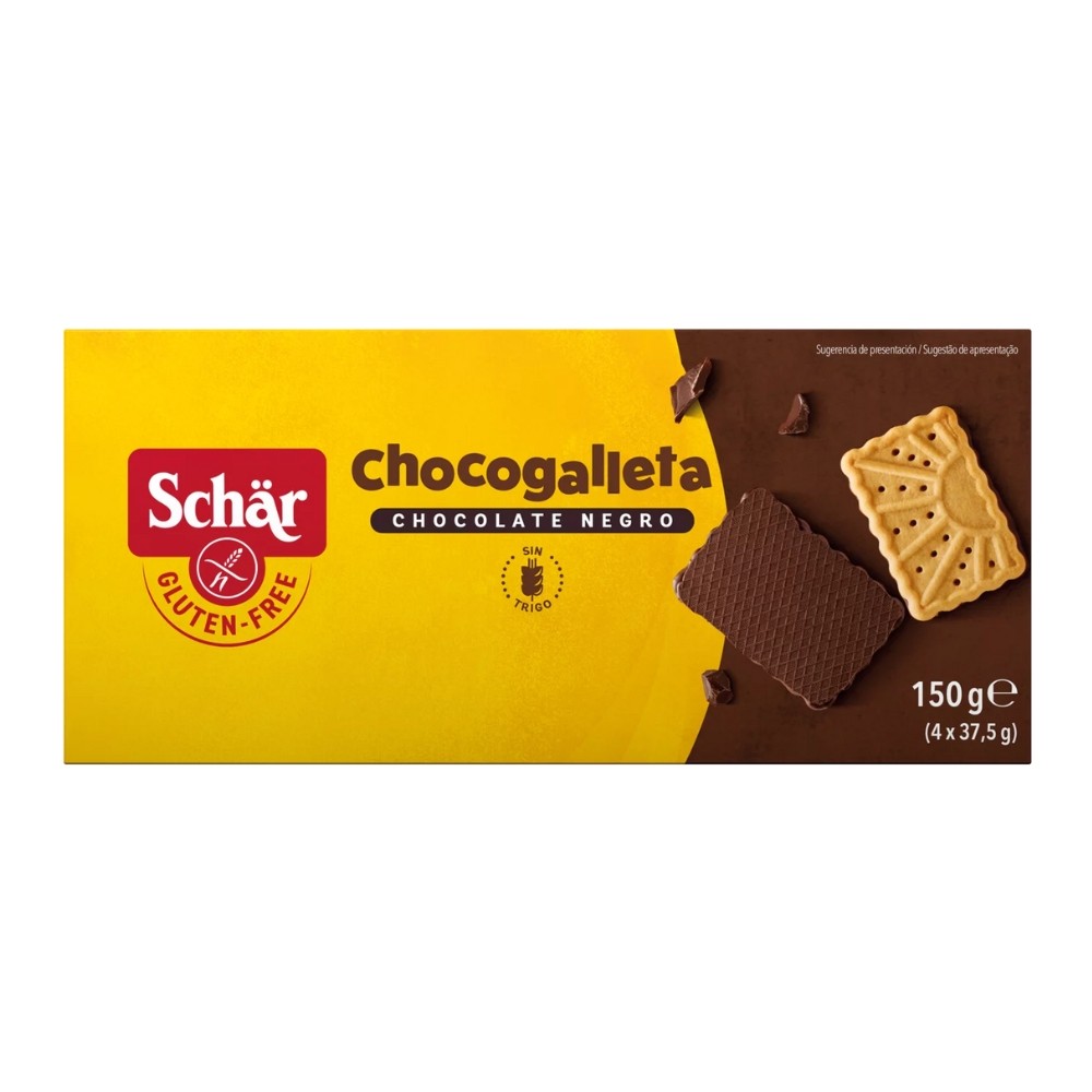 SCHAR CHOCOGALLETA (BISCOTTI CIOCCOL) S/GLUTEN 150