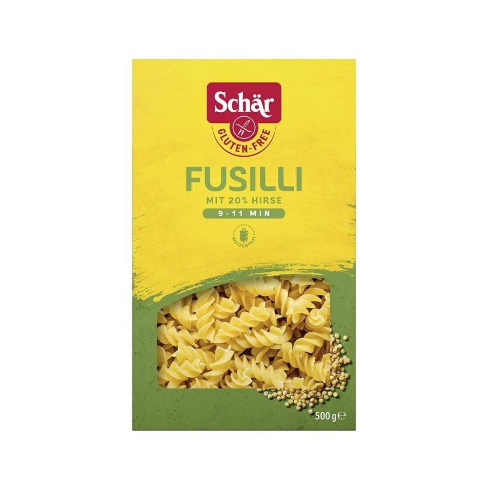 SCHAR PASTA FUSILLI S/ GLUTEN 500GR