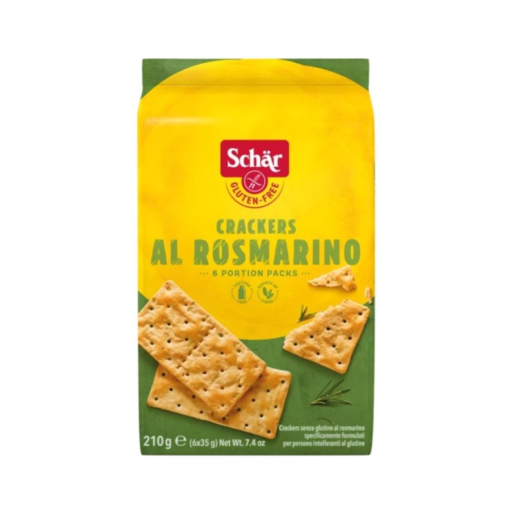 SCHAR CRACKERS AL ROSMARINO S/GLUTEN 210GR