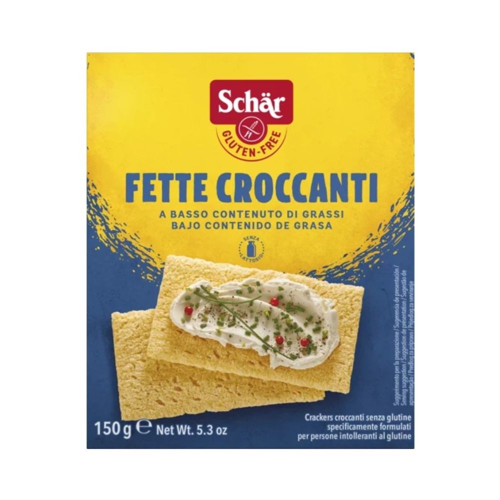 SCHAR FETTE CROCANTI S/GLUTEN 150GR