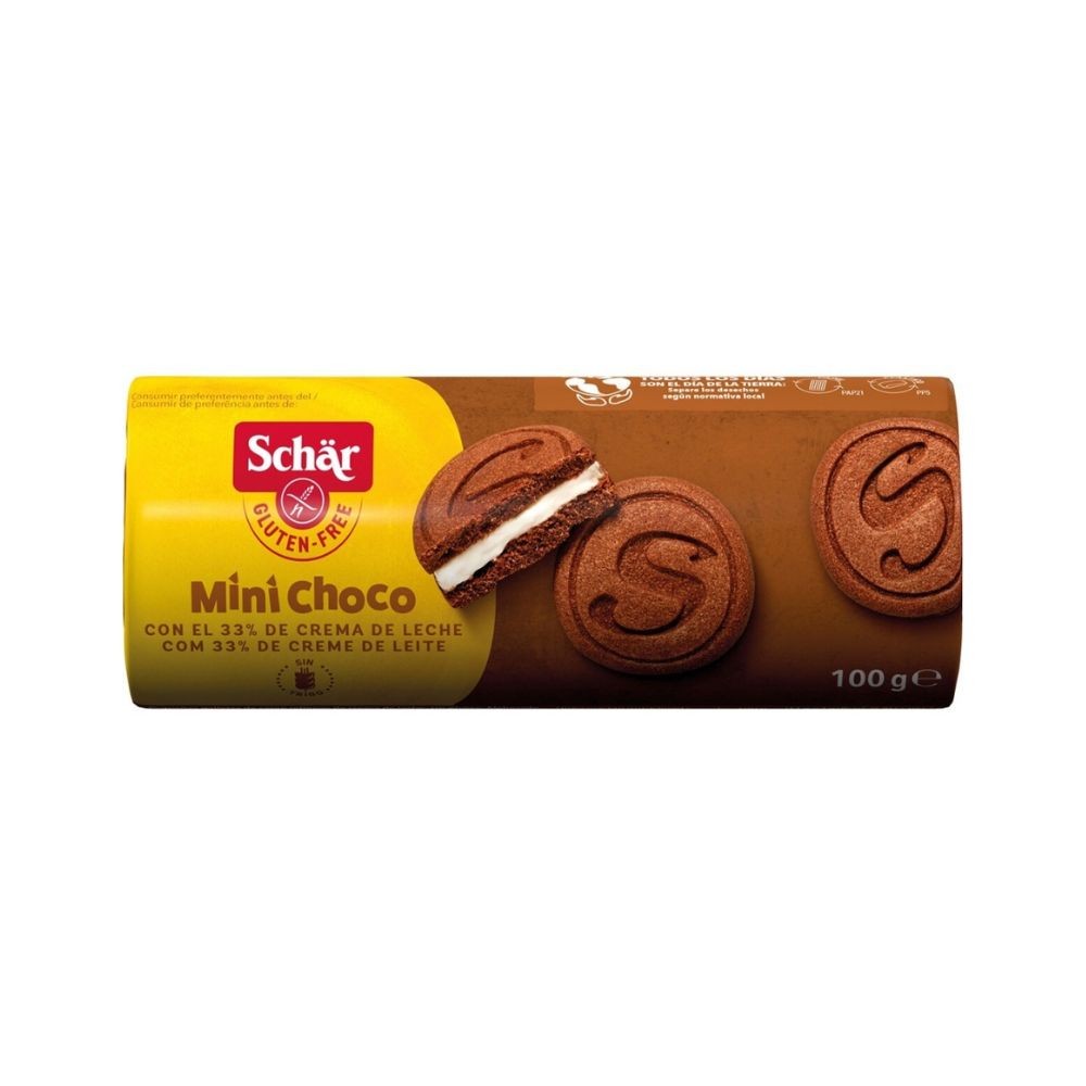 SCHAR GALLETA MINI CHOCO S/GLUTEN 100GR.