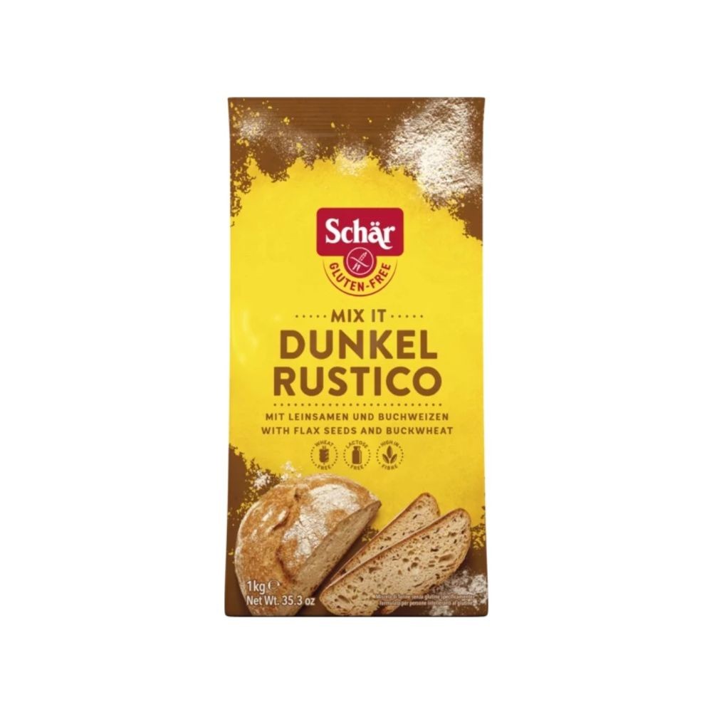 SCHAR HARINA PAN RUSTICO S.GLUT.(MIX-DUNK) 1KG