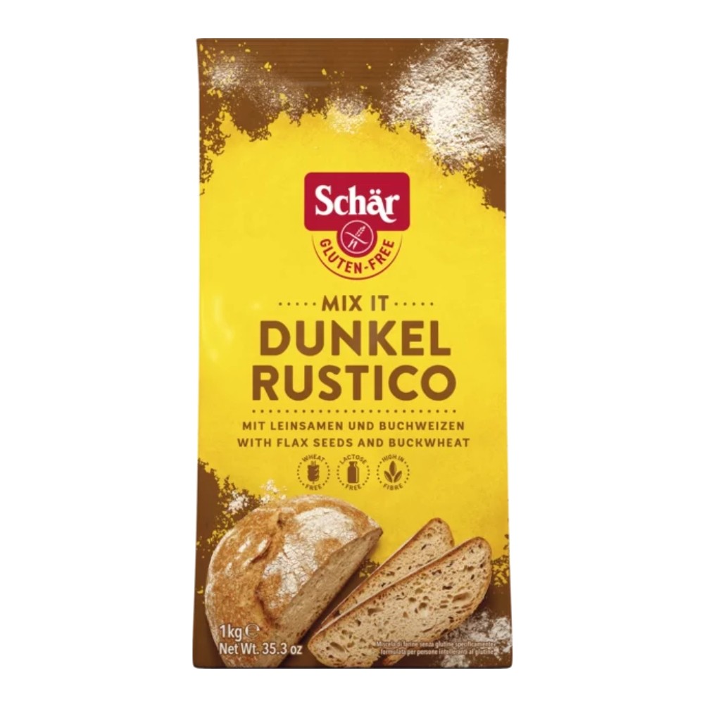 SCHAR HARINA PAN RUSTICO S.GLUT.(MIX-DUNK) 1KG