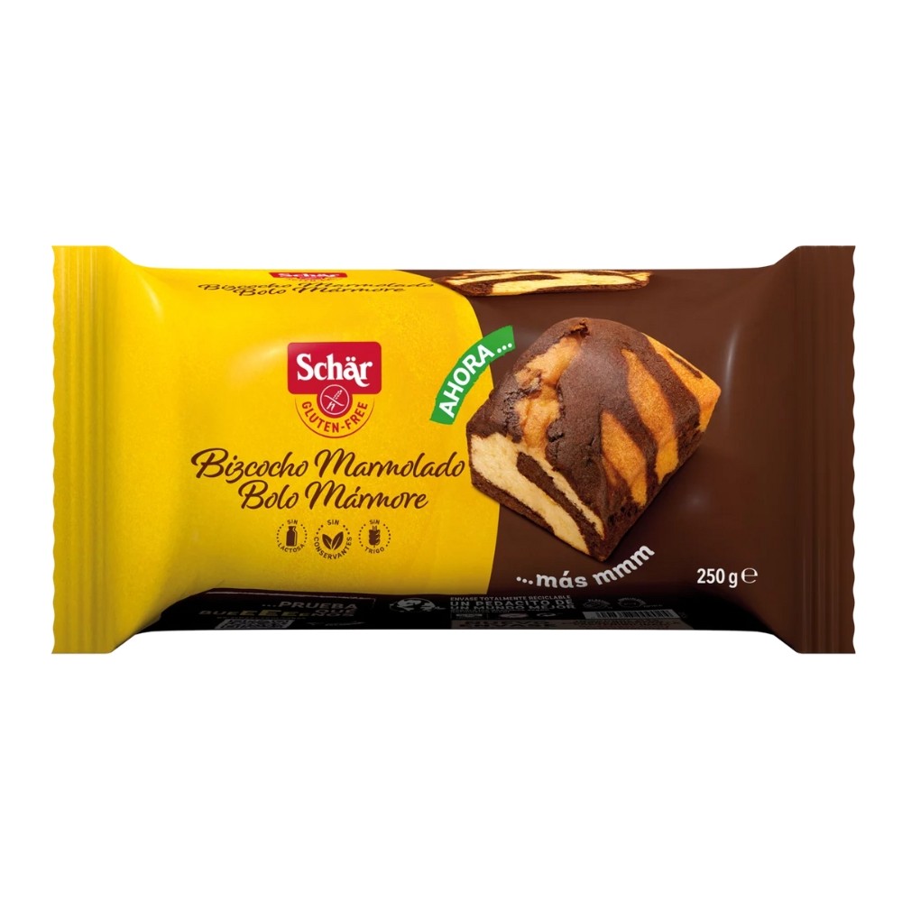 SCHAR MARBLE CAKE S/GLUTEN 250GR.