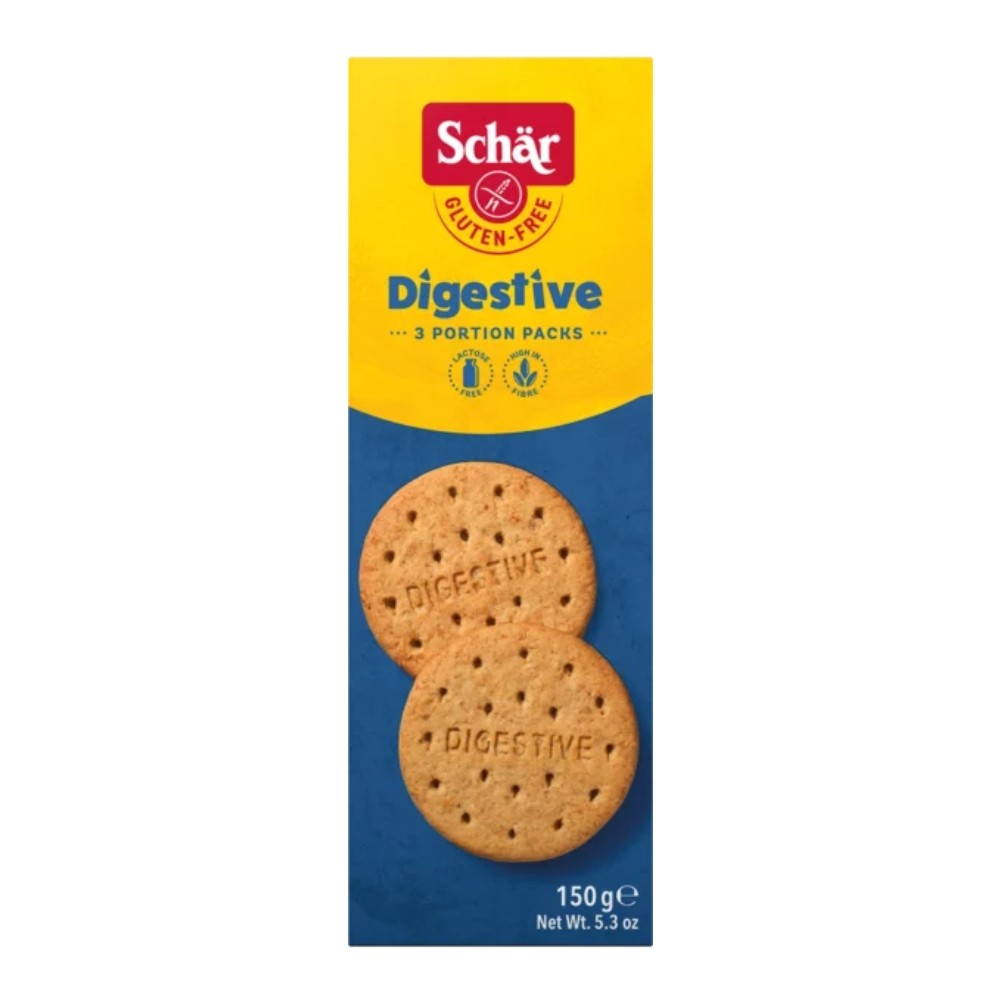 SCHAR GALLETA DIGESTIVE S/GLUTEN  150GR.