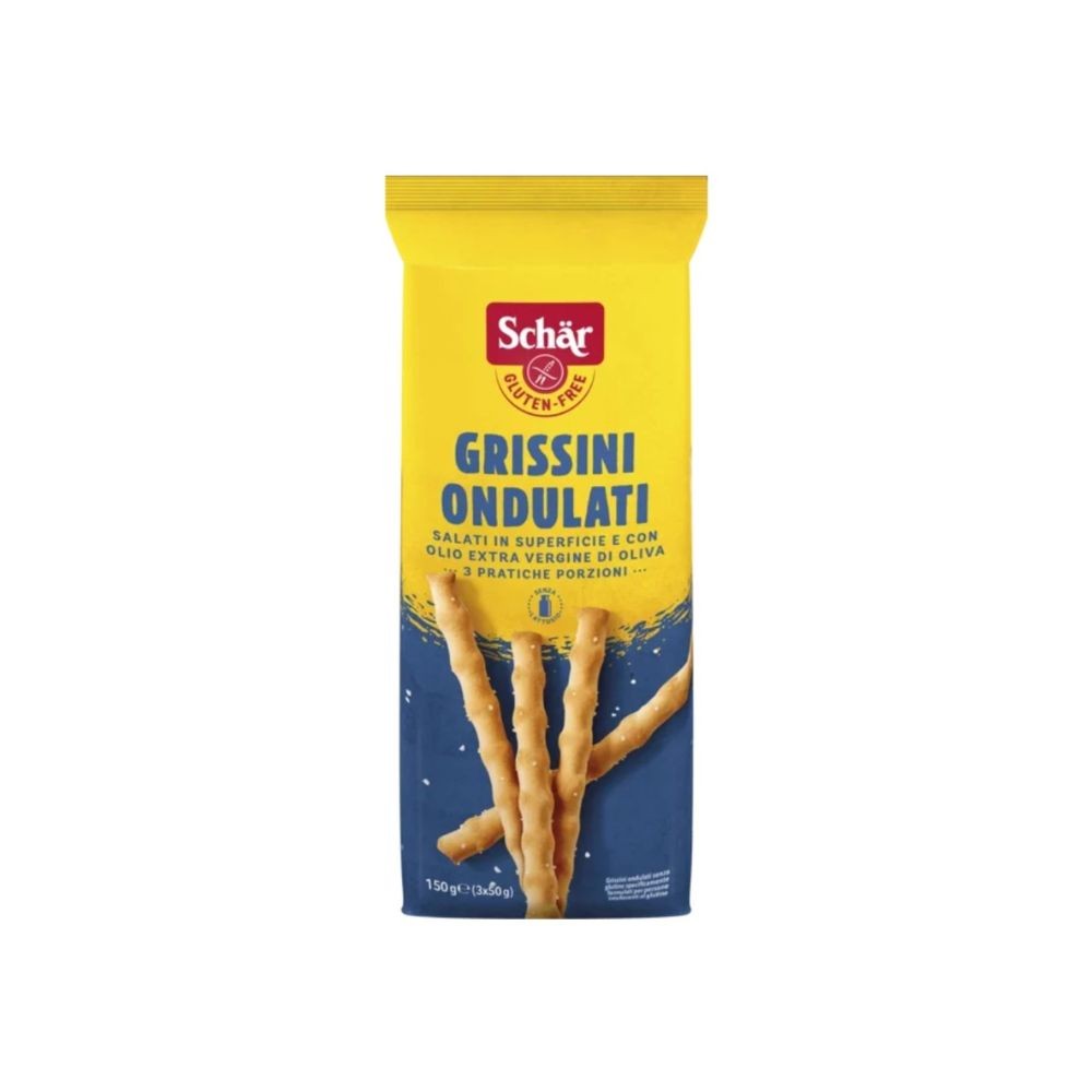 SCHAR GRISSINI ONDULATI COLINES S/GLUT. 150GR.