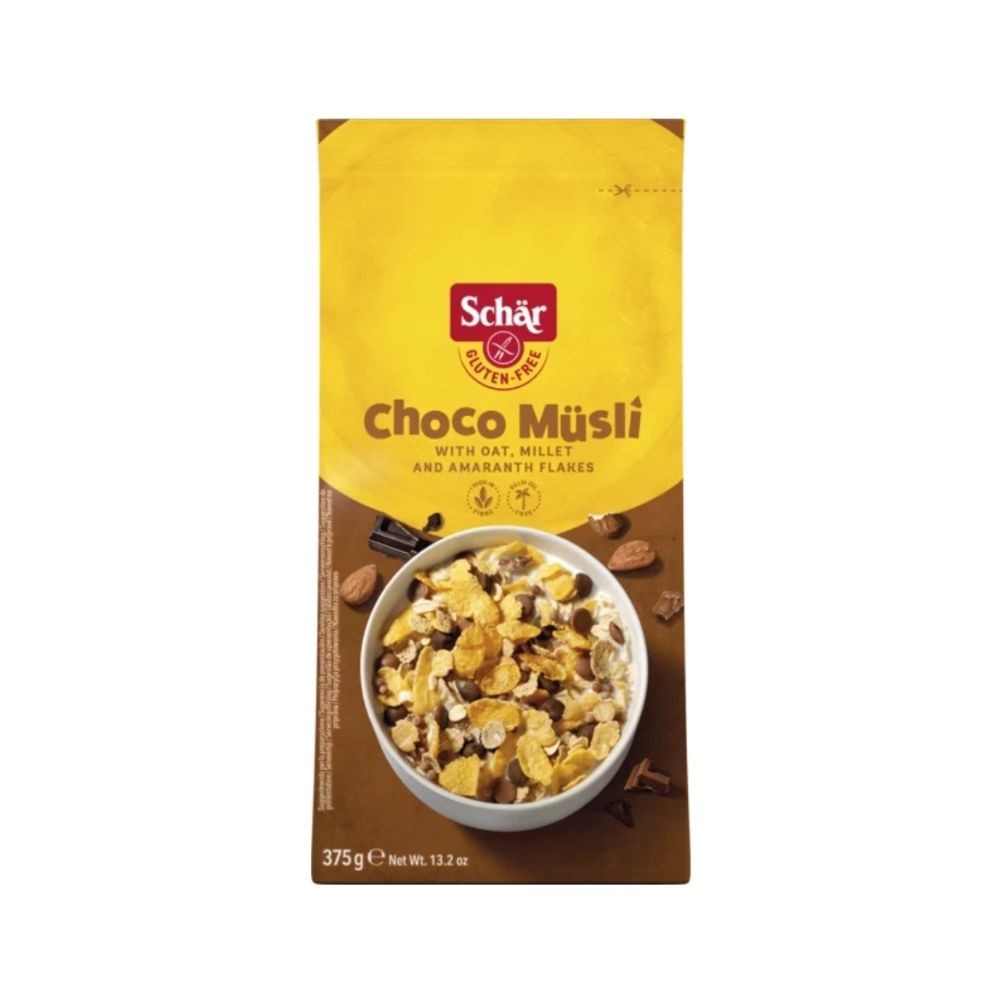 SCHAR CHOCO MUESLI S/GLUTEN 375GR.