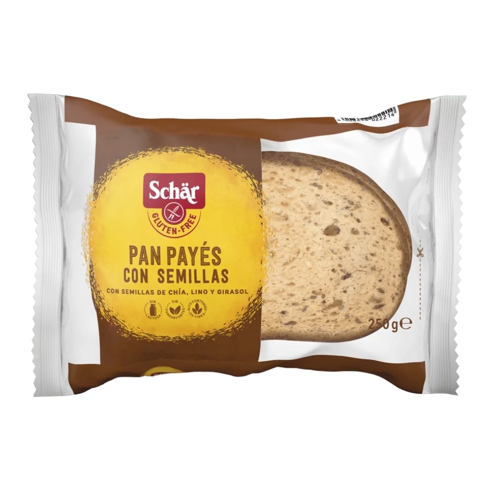 SCHAR PAN PAYES CON SEMILLAS S/ GLUTEN 250g