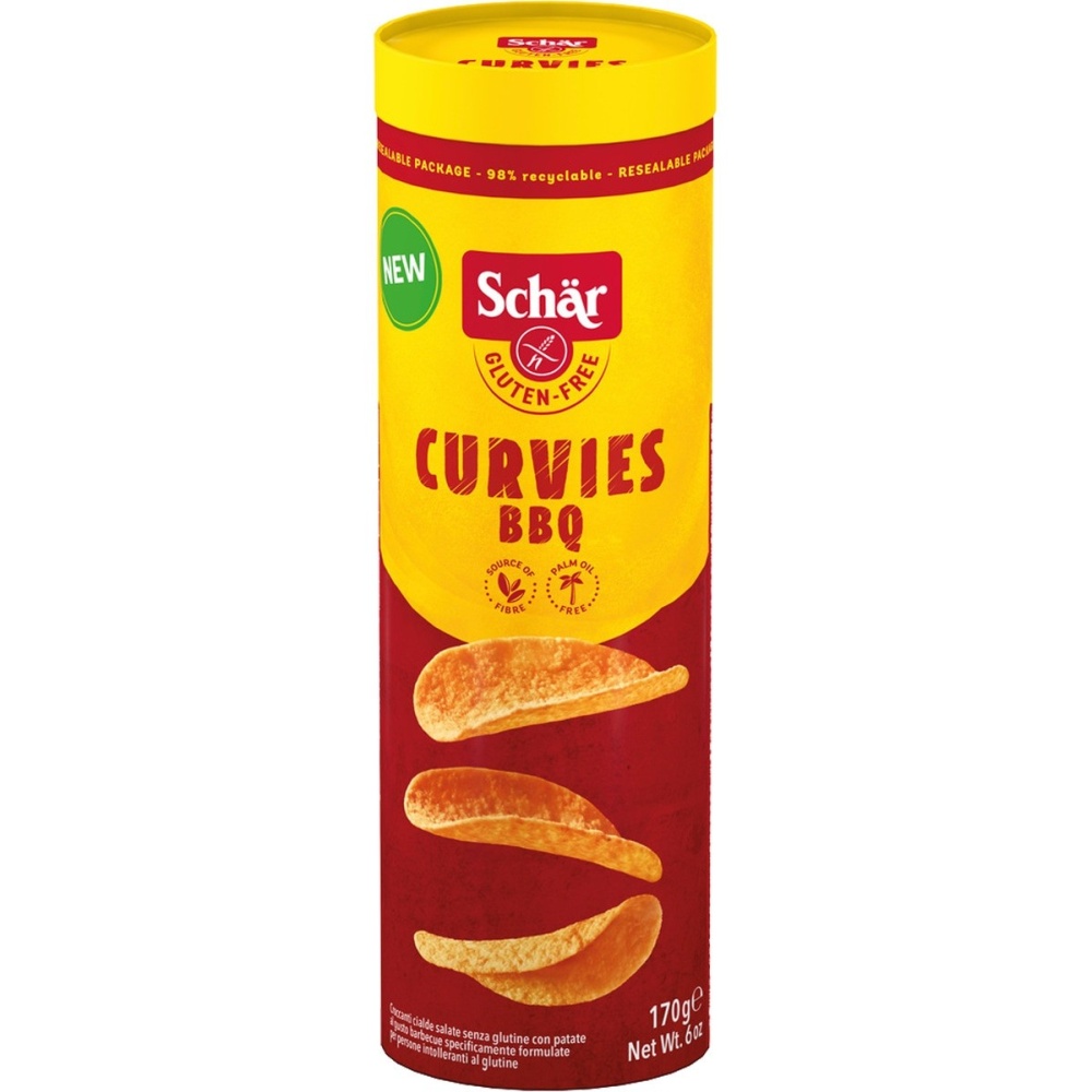 SCHAR CURVIES BBQ. APERITIVO PATATA 170GR.