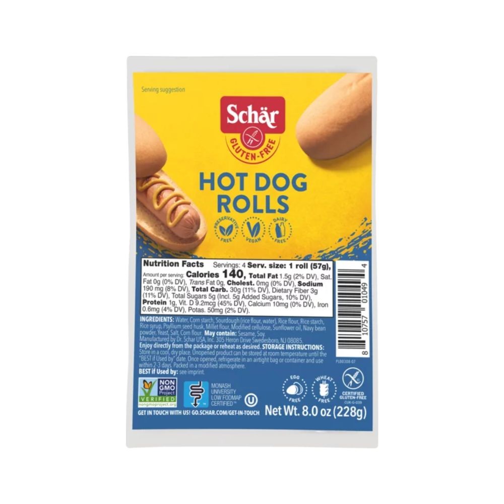 SCHAR HOT DOG 228g