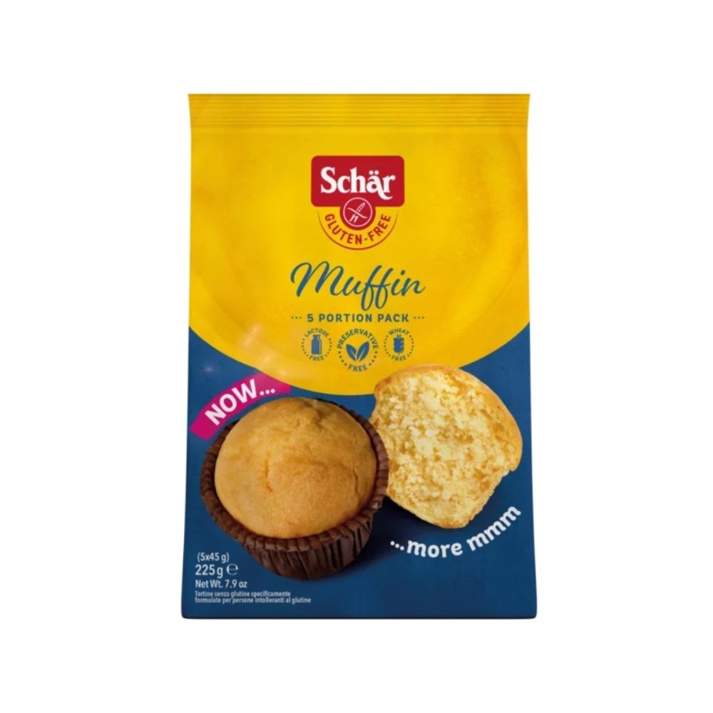 SCHAR MUFFINS S/GLUTEN (5x45) 225g