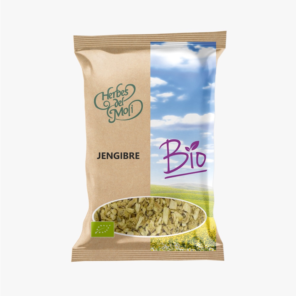 HERBES BOLSA JENGIBRE RAIZ CORTADA ECO 70GR