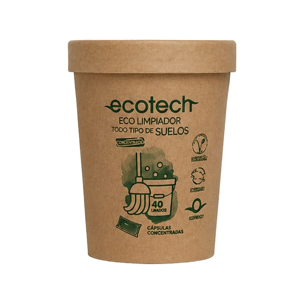 ECOTECH DETERGENTE CAPSULAS SUELOS ECO 20UD