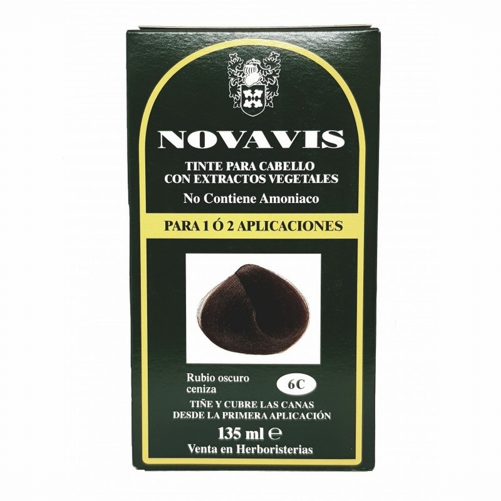 NOVAVIS TINTE NOVA 6C RUBIO OSCURO CENIZA