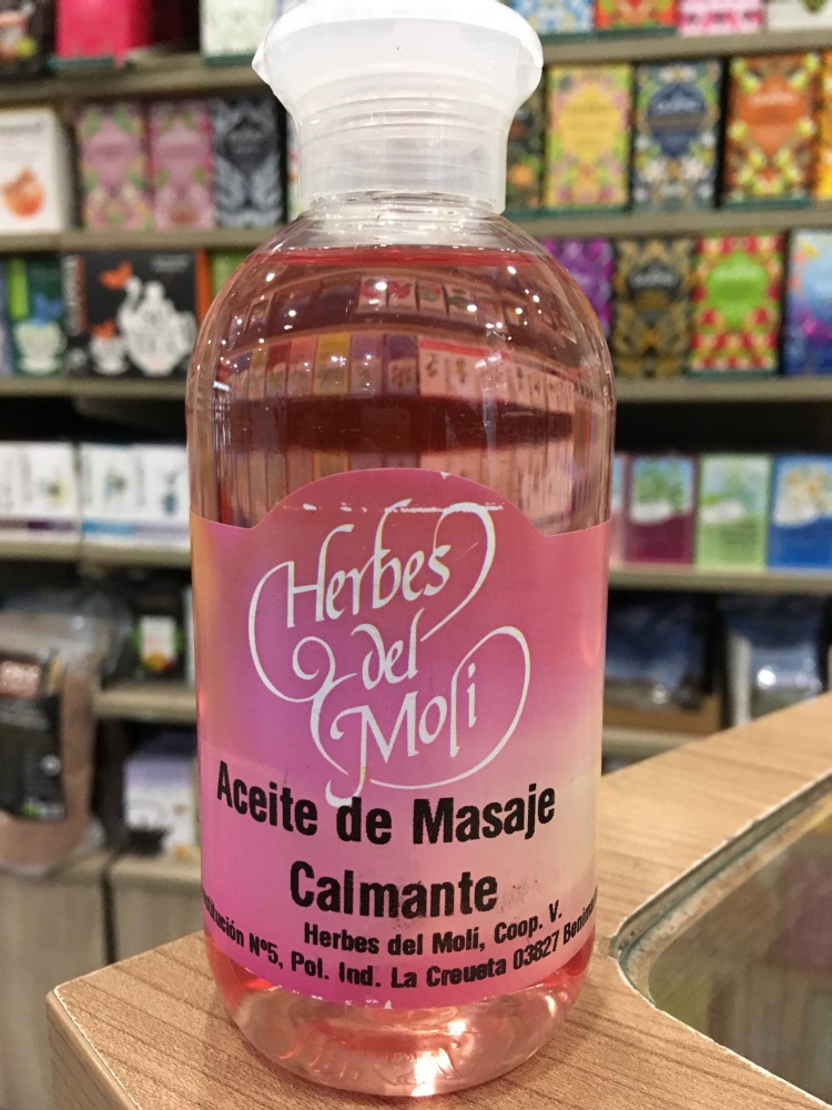 HERBES ACEITE MASAJE CALMANTE 250CC