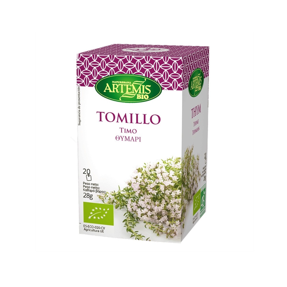 ARTEMIS INFUSION TOMILLO BIO. 20FIL