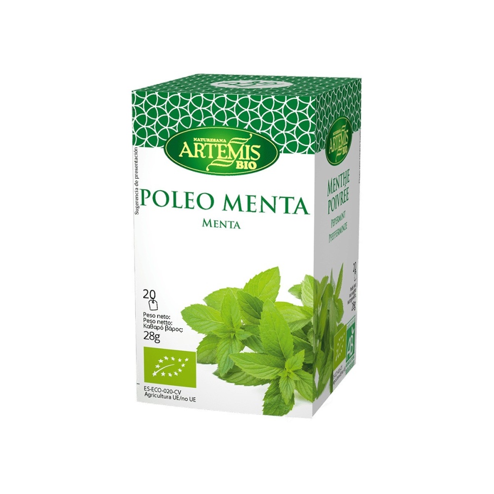 ARTEMIS INFUSION POLEO MENTA BIO. 20FIL