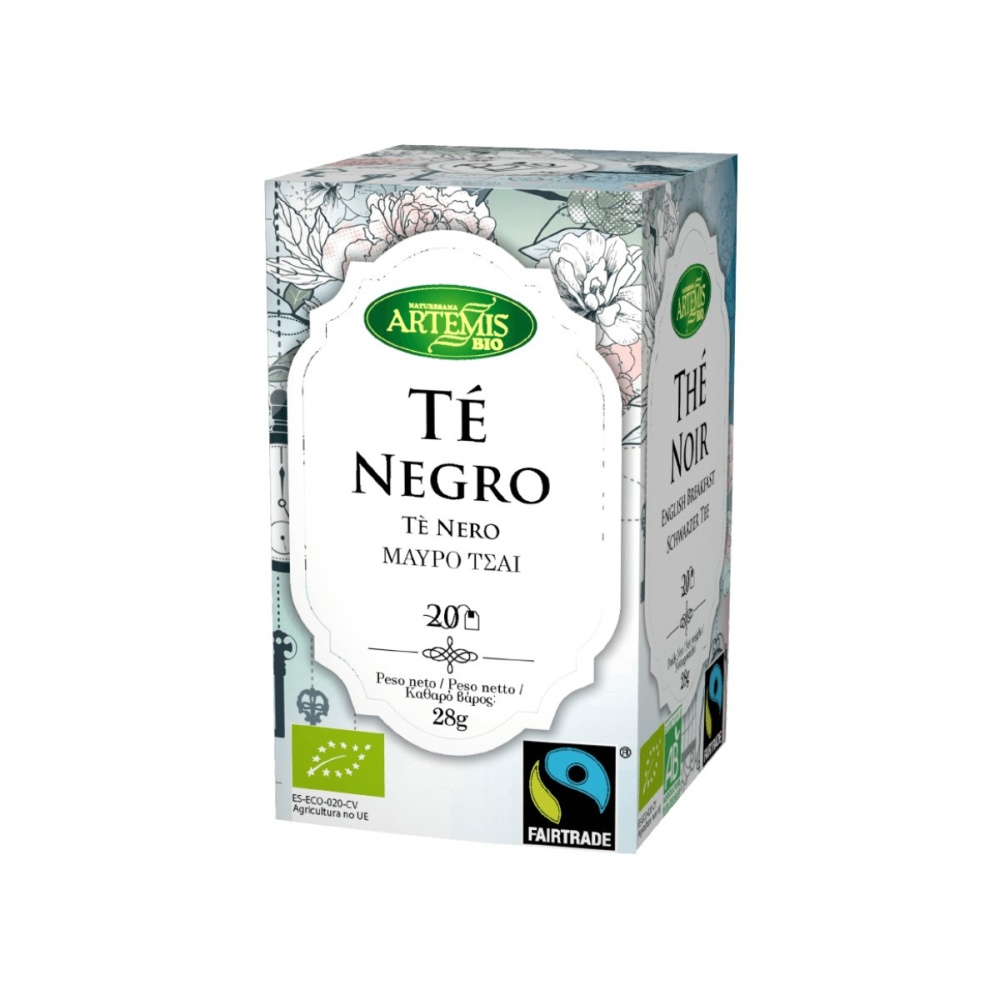 ARTEMIS INFUSION TE NEGRO BIO. 20FIL