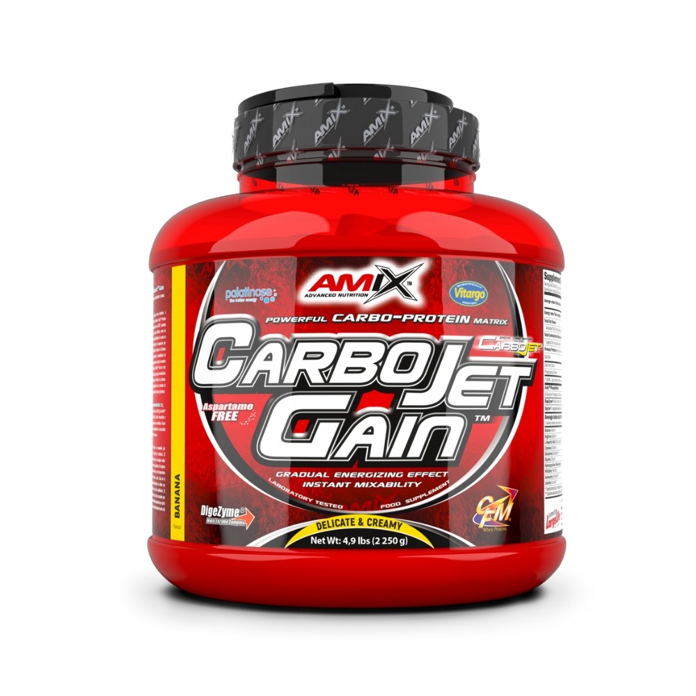 AMIX CARBOJET GAIN 2,25KG.PLATANO