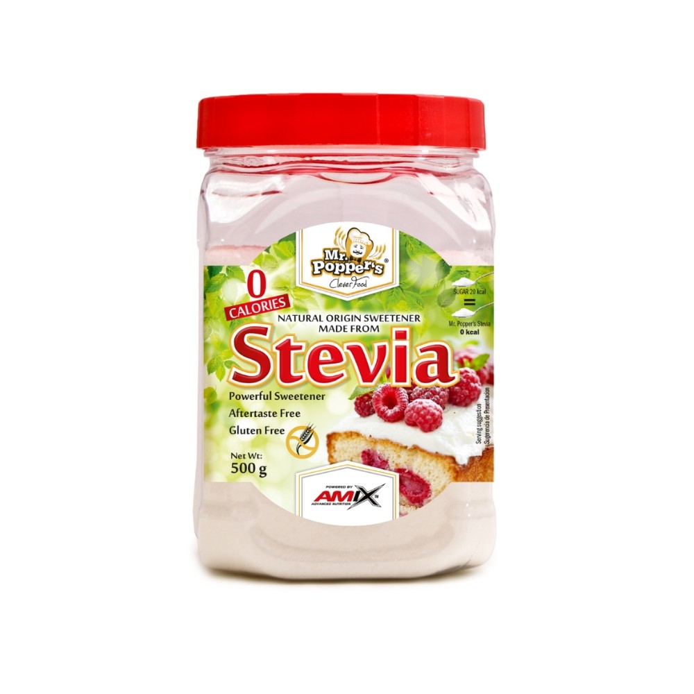 AMIX MR.POPPER STEVIA 500GR