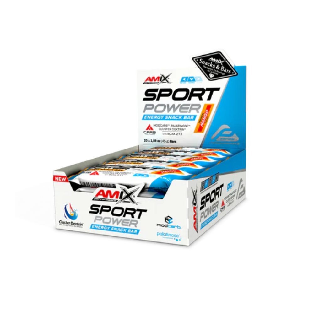 AMIX PERF BARRITAS SPORT POWER 20X45G NARANJA