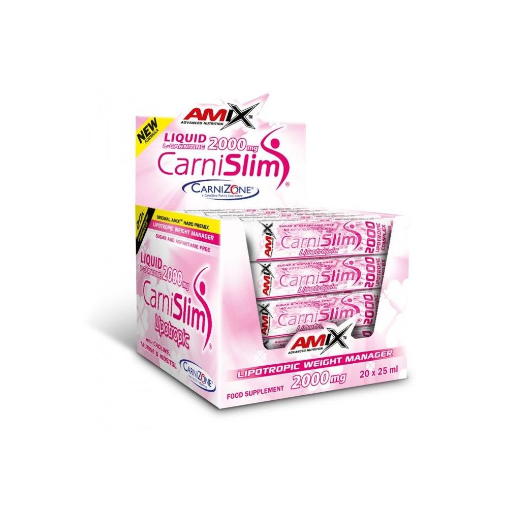 AMIX CARNISLIM 20X25Ml.CEREZA