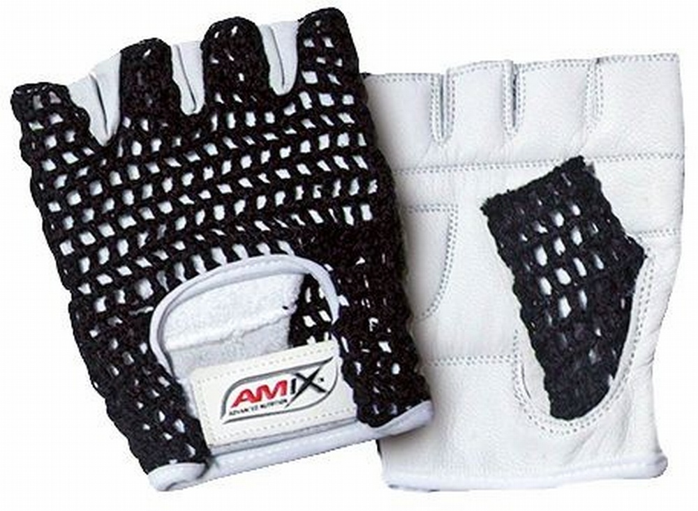 AMIX GUANTES REJILLA COLOR NEGRO TALLA S