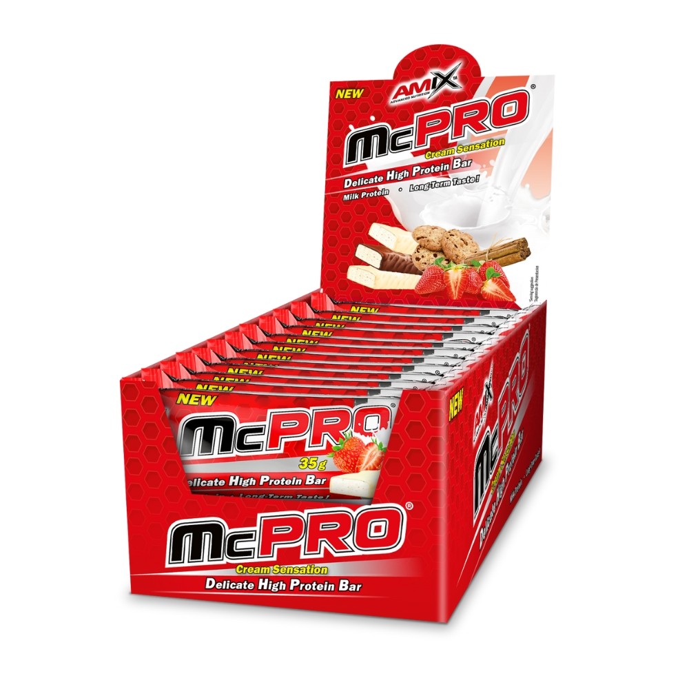 AMIX BARRITAS MC-PRO 24X35GR. FRESA YOGUR