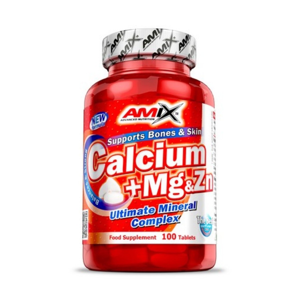 AMIX CALCIUM+MAGNESIUM+ZINC 100TAB