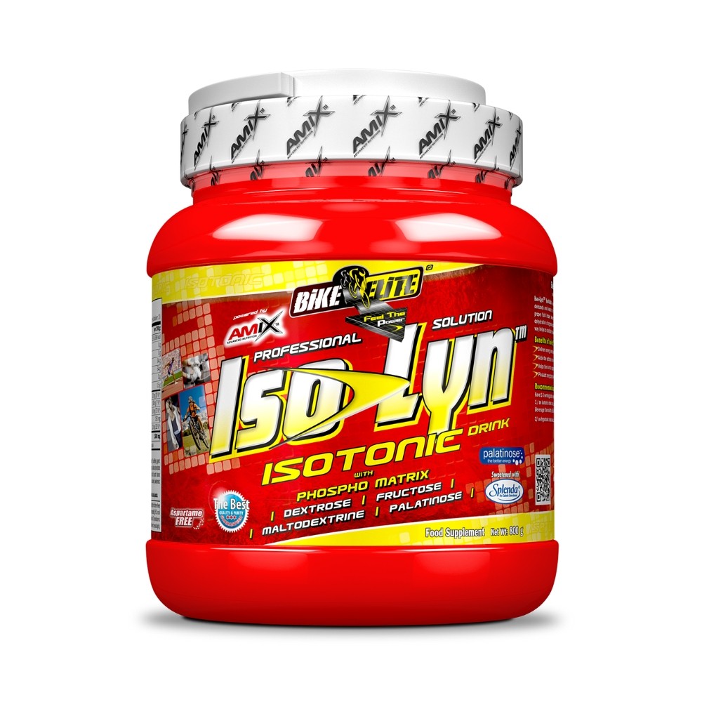 AMIX BIKE ISOLYN ISOTONIC POLVO 800GR.LIMON