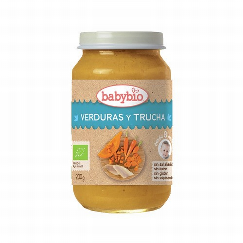 BABYBIO POTITO MENU TRADICION TRUCHA 200GR.
