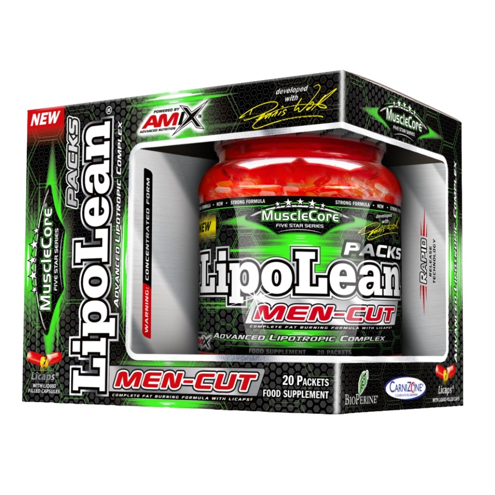 AMIX MUSCLECORE LIPOLEAN MEN-CUT PACKS 20BOLSAS