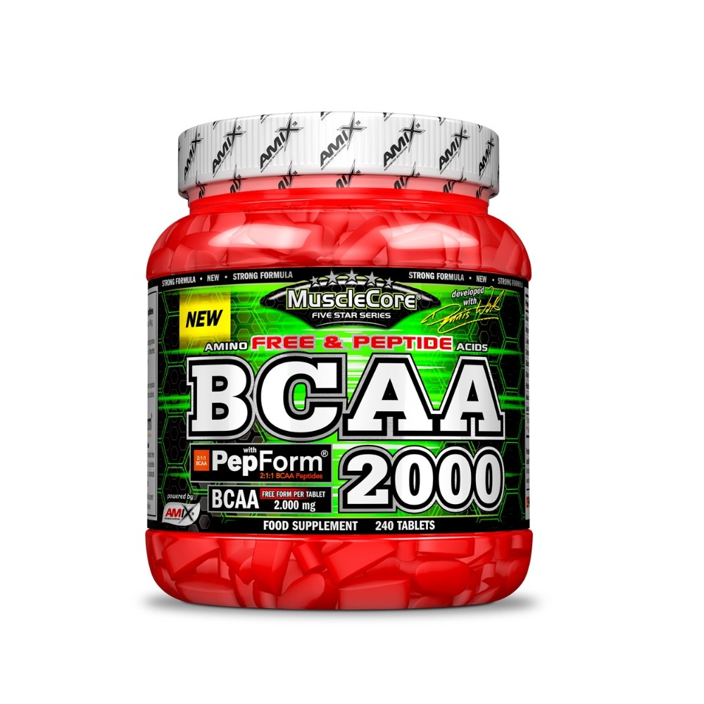 AMIX MUSCLECORE BCAA 2000 240TAB