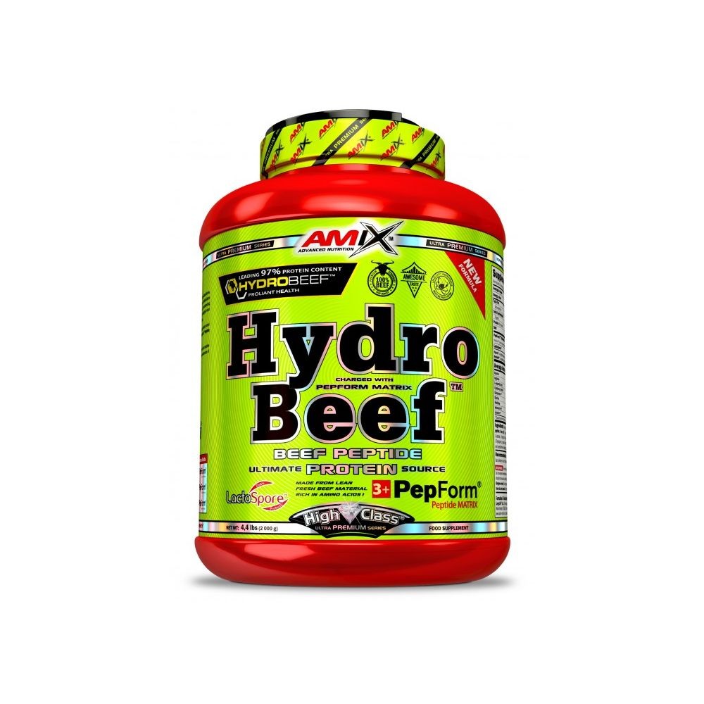 AMIX HYDROBEEF PROTEIN 2KG.CACAH.-CHOCO-CARAMELO
