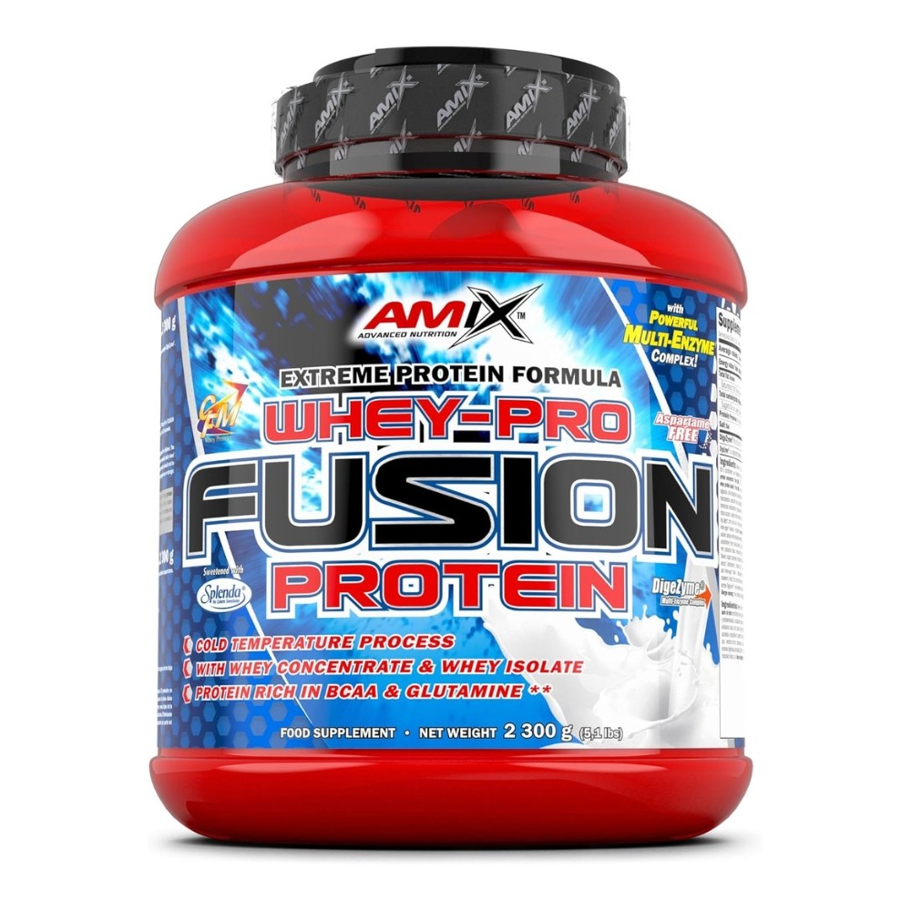 AMIX WHEY PRO FUSION 2.3KG CACAHUETE-CHOCO-CARAM.