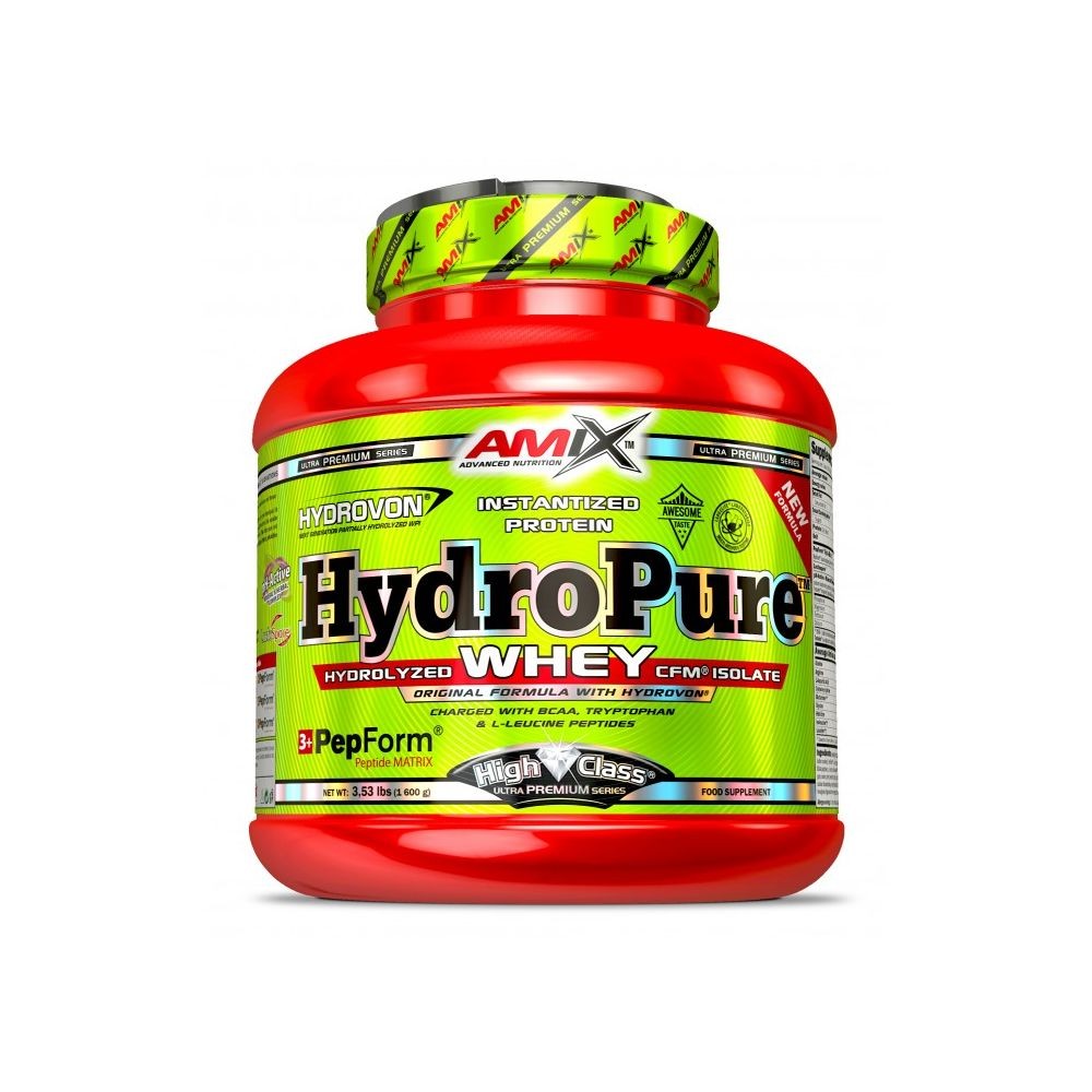 AMIX HYDROPURE WHEY CFM 1600GR.FRESA YOGUR