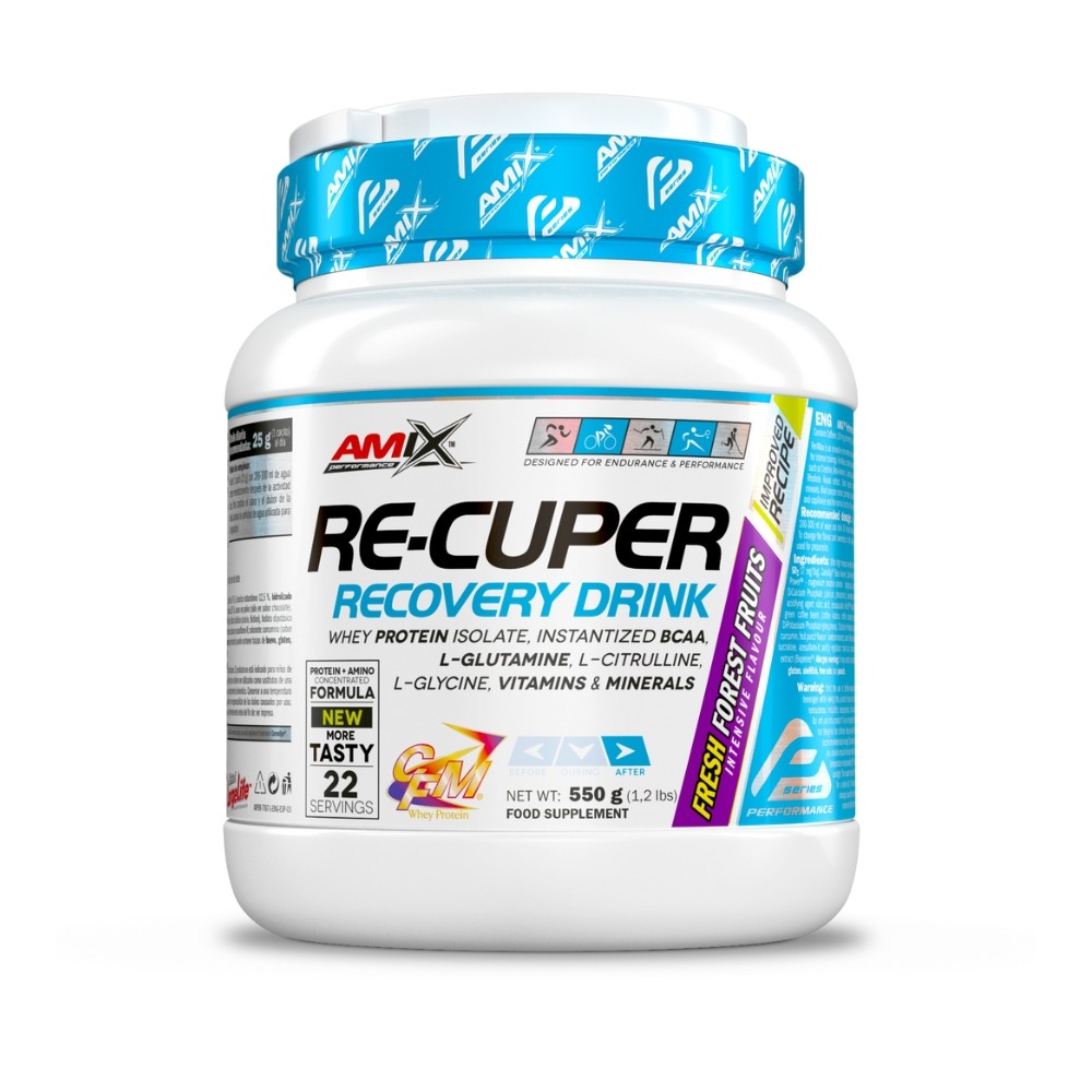 AMIX PERF RE-CUPER RECOVERY 550GR FRUTAS BOSQUE