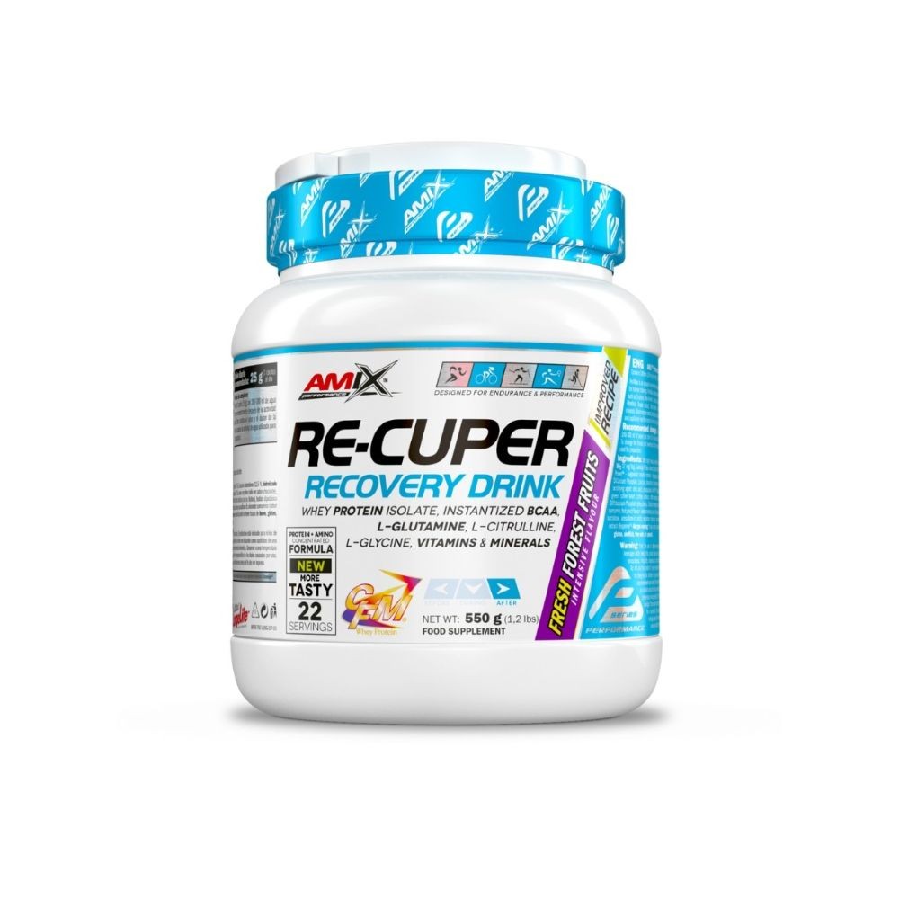 AMIX PERF RE-CUPER RECOVERY 550GR FRUTAS BOSQUE