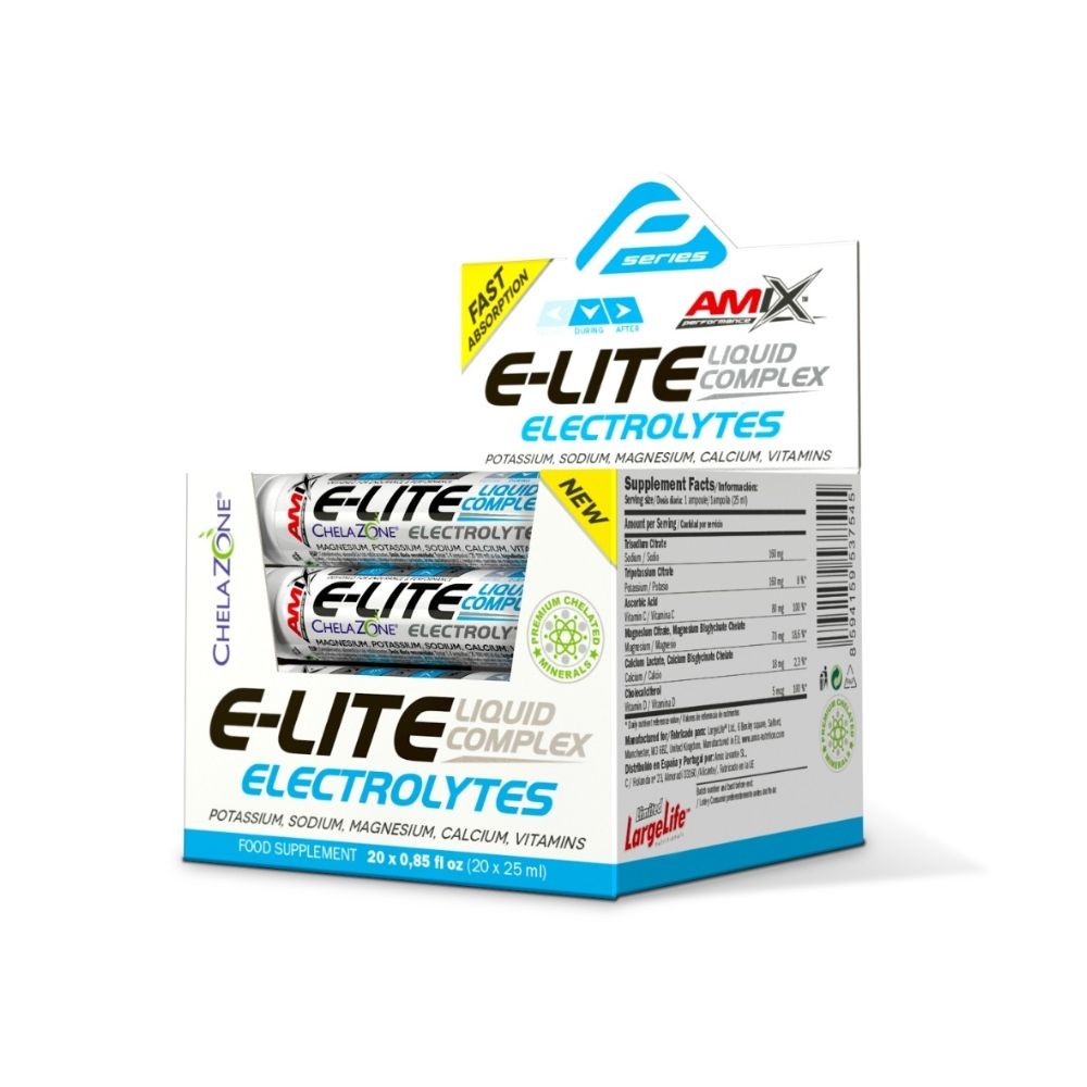 AMIX PERF E-LITE ELECTROLYTES LIQU.20X25ML ARANDAN