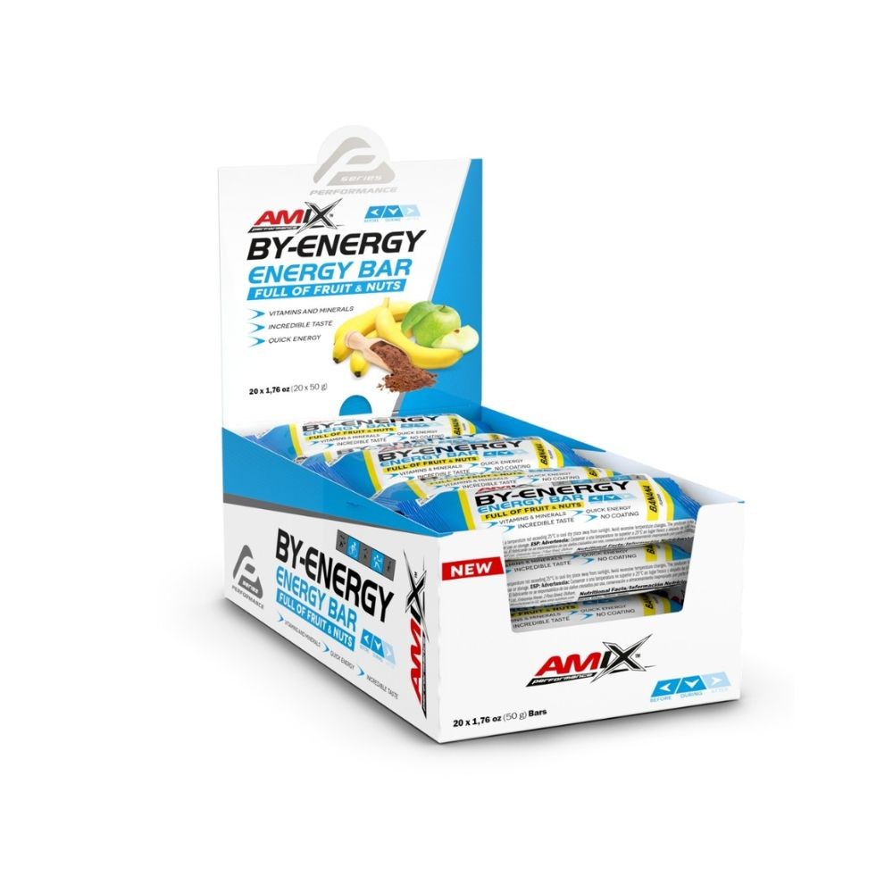 AMIX PERF BARRITAS BY-ENERGY 20X50GR PLATANO