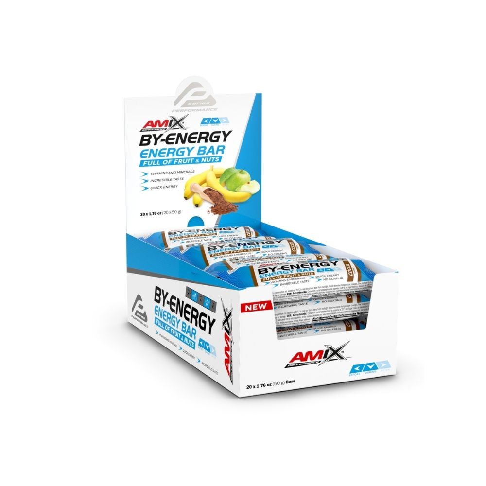 AMIX PERF BARRITAS BY-ENERGY 20X50GR CACAO