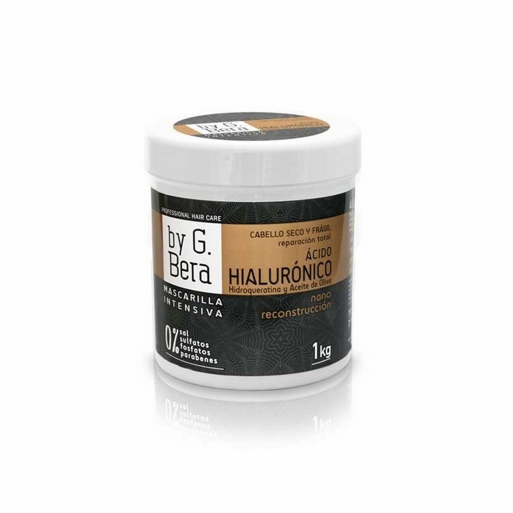 G.BERA MASC. AC.HIALURONICO, HIDROQ. 100%NAT 1KG