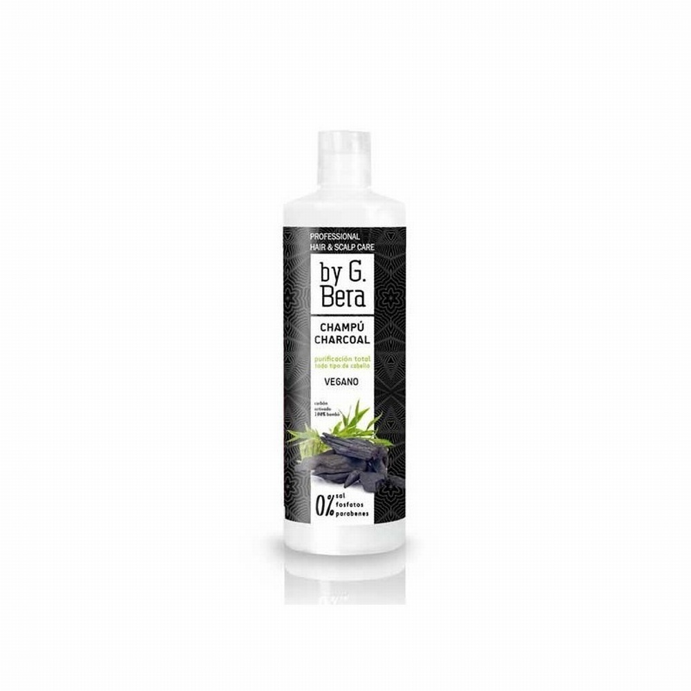 G.BERA CHAMPU CHARCOAL 100% VEGANO 500ML