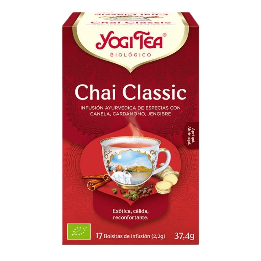 YOGI TEA CHAI CLASSIC BOLSAS 17X37.4GR.