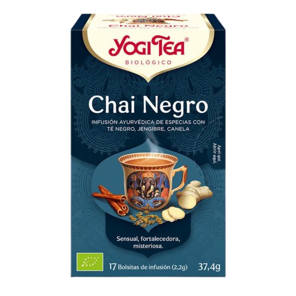 YOGI TEA CHAI NEGRO BOLSAS 17X37.4GR
